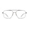 Eddie Optical / Black Metal & Blue-Light Lens